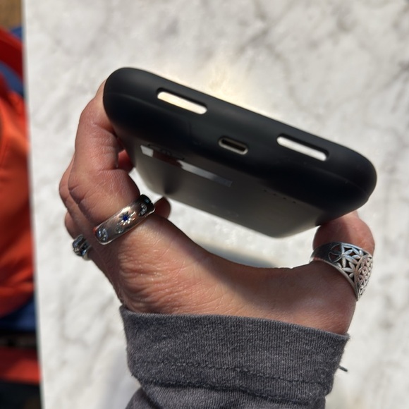 Luxy Lemon Black Mag Safe Ultra Battery Case for iPhone 13 Pro Max - Picture 8 of 9